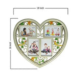 गैलरी व्यूवर में इमेज लोड करें, JaipurCrafts Premium Valentines Collection Collage Photo Frame (Photo Size - 4 x 6, 4 Photos)- for Valentines Day| Mothers Day| Fathers Day| Friendship Day| Rose Day| Propose Day (Matelic)