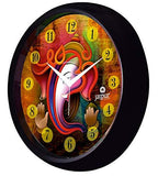 Load image into Gallery viewer, JaipurCrafts Plastic Lord Ganesha Wall Clock (Multi_2 Inch X 12 Inch X 12 Inch)