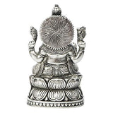 Load image into Gallery viewer, Webelkart Silver Plated Lord Ganesh,God of Luck &amp; Success Diwali Gifts Home Décor (Size: 5.25&quot;)