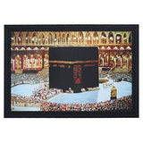 Load image into Gallery viewer, JaipurCrafts Macca Madina Large Framed UV Digital Reprint Painting (Wood, Synthetic, 36 cm x 51 cm)