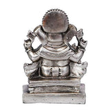 Load image into Gallery viewer, Webelkart Silver Plated Lord Ganesha,God of Luck &amp; Success Diwali Gifts Home Decor (Size: 4.00&quot;)