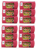Load image into Gallery viewer, JaipurCrafts 12 Pieces Quilted Polka Dots Cotton Saree Cover Set, Pink (45 x 30 x 20 cm)