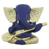 Load image into Gallery viewer, Webelkart Gold Plated Lord Ganesha for Car Dashboard Statue Ganpati Figurine God of Luck &amp; Success Diwali Gifts Home Decor (Size: 3.00 x 2.50 inches)