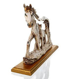 Load image into Gallery viewer, JaipurCrafts Ceramic Showpiece Statue (30 x 22 x 7 cm, White Gold)