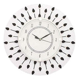 Load image into Gallery viewer, WebelKart Designer Wooden Wall Clock for Home/Living Room/Bedroom/Kitchen- 12 in (with Ajanta Brand Dial)