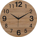 Load image into Gallery viewer, JaipurCrafts Plastic Wall Clock (Black_12 Inch X 2 Inch X 12 Inch)