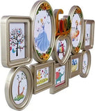 Load image into Gallery viewer, JaipurCrafts Premium Plastic Collage Photo Frame (10 Photos)| Gift for Valentines Day| Gift for Marriage| for Home Decor| Wall Decor (Matelic)