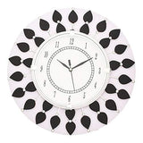 गैलरी व्यूवर में इमेज लोड करें, WebelKart Designer Wooden Wall Clock for Home/Living Room/Bedroom/Kitchen- 12 in (with Ajanta Brand Dial)