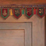 गैलरी व्यूवर में इमेज लोड करें, Webelkart Shubh Labh Handmade Door Toran for Door Home Decoration and Diwali Decoration (Multicolored)- 35 Inch