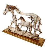 गैलरी व्यूवर में इमेज लोड करें, JaipurCrafts Ceramic Showpiece Statue (30 x 22 x 7 cm, White Gold)