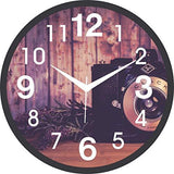 Load image into Gallery viewer, JaipurCrafts Designer Plastic Wall Clock for Home/Living Room/Bedroom/Kitchen- 12 in (with Ajanta Movement)