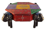 गैलरी व्यूवर में इमेज लोड करें, JaipurCrafts Decorative Four Elephante Box Showpiece