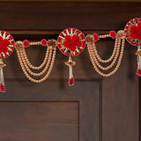 Load image into Gallery viewer, Webelkart Premium Bangles Handmade Door Toran for Door Home Decoration and Diwali Decoration (Multicolored)- 34 Inch