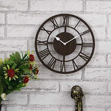 Load image into Gallery viewer, Webelkart Beautiful Square Wood Wall Clock (30 cm x 30 cm x 2.8 cm, Brown)- Without Glass (Design 11)