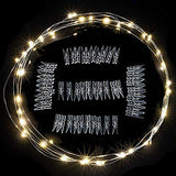 Load image into Gallery viewer, Webelkart 20 Clip Lights Indoor Outdoor Decoration Christmas Light Rope (1.50 m, Warm White)