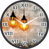 Load image into Gallery viewer, JaipurCrafts Designer Plastic Wall Clock for Home/Living Room/Bedroom/Kitchen- 12 in (with Ajanta Movement)