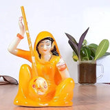 Load image into Gallery viewer, JaipurCrafts Premium Collection Meera Playing Veena Showpiece