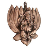 गैलरी व्यूवर में इमेज लोड करें, Webelkart Wall Hanging of Lord Ganesha in Lotus Showpiece - 30 cm (Original and Authentic)