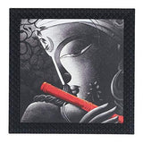 Load image into Gallery viewer, JaipurCrafts Radha Krishna Framed UV Digital Reprint Painting (Wood, Synthetic, 30 cm x 30 cm)