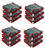 Load image into Gallery viewer, JaipurCrafts 12 Pcs Non Woven Fabric Saree Cover, 3 Sarees, Gift Set, Maroon