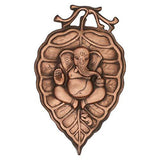Load image into Gallery viewer, Webelkart Wall Hanging of Lord Ganesha in a Leaf Showpiece - 40 cm (Original and Authentic)