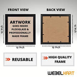 Load image into Gallery viewer, Webelkart Premium Motivational/Inspirational Quotes Photo Frame for Wall, Office, Study Room Decoration Poster Framed with Plexi Glass, Size - 10 x 10 INCH