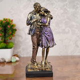 गैलरी व्यूवर में इमेज लोड करें, Webelkart Plastic Valentine Love Couple Statue 14 Inches Multicolour, 1 Piece