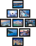 Load image into Gallery viewer, WebelKart Set of 9 Individual Photo Frame- Multiple Size (9 Units of 4x6, Black)