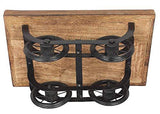 Load image into Gallery viewer, JaipurCrafts Wooden Platter - Black, Brown