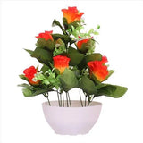 गैलरी व्यूवर में इमेज लोड करें, JaipurCrafts Premium Forever Collection Artificial Flowers with Pot