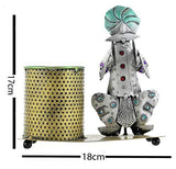 गैलरी व्यूवर में इमेज लोड करें, JaipurCrafts Exclusive Premium Antique Rajasthani Musician Pen Stand Showpiece- 7 in (Iron)