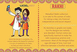 Load image into Gallery viewer, Webelkart Combo Of 3 Rakhi For Brother, Bhaiya, kids and Bhabhi with Beautiful Rakshabandhan Greetings Card/Bhabhi Lumba Rakhi/Krishna Rakhi/Rakhi Gifts