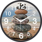 Load image into Gallery viewer, JaipurCrafts Designer Plastic Wall Clock for Home/Living Room/Bedroom/Kitchen- 12 in (with Ajanta Movement)