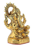 Load image into Gallery viewer, JaipurCrafts Aluminium Lord Ganesha Statue, 8.00 IN, White, 1 Piece