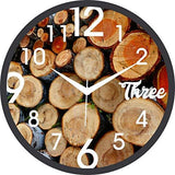 Load image into Gallery viewer, JaipurCrafts Designer Plastic Wall Clock for Home/Living Room/Bedroom/Kitchen- 12 in (with Ajanta Movement)