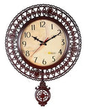 Load image into Gallery viewer, Jaipurcrafts Decorative Vintage Designer Wall Clock With Working Pendulam (Height 36 Cm)