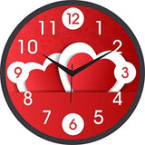 Load image into Gallery viewer, JaipurCrafts Designer Plastic Wall Clock for Home/Living Room/Bedroom/Kitchen- 12 in (with Ajanta Movement)