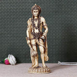 गैलरी व्यूवर में इमेज लोड करें, Webelkart Antique Off-White Big Lord Hanuman/Balaji Idol,God of Strength Diwali Gifts Home Decor (Size: 10.50&quot;)
