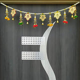 Load image into Gallery viewer, Webelkart Premium Om Handmade Door Toran for Door Home Decoration and Diwali Decoration (Multicolored)- 34 Inch