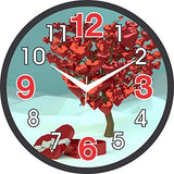 Load image into Gallery viewer, JaipurCrafts Designer Plastic Wall Clock for Home/Living Room/Bedroom/Kitchen- 12 in (with Ajanta Movement)