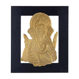 गैलरी व्यूवर में इमेज लोड करें, JaipurCrafts Golden Lord Ganesha Wall Hanging Showpiece - 37 cm (Wood, Black, Gold), for Festive Decor/Interior Decor