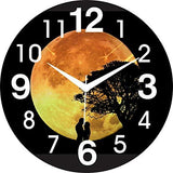 Load image into Gallery viewer, JaipurCrafts Designer Plastic Wall Clock for Home/Living Room/Bedroom/Kitchen- 12 in (with Ajanta Movement)