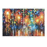 Load image into Gallery viewer, JaipurCrafts Multieffect UV Textured Panel Painting (Synthetic, 60 cm x 92 cm x 1 cm, Set of 4)