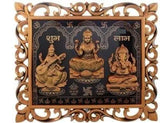 गैलरी व्यूवर में इमेज लोड करें, JaipurCrafts Adorable Laxmi, Ganesha and Saraswati Showpiece - 33 cm (Plastic, Multicolor) Default Title