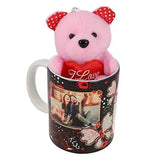 Load image into Gallery viewer, JaipurCrafts Unique Multicolour &quot;Love Quote Prints&quot; Ceramic Coffee Mug, Fiber Teddy Beer for Valentines Day| Kiss Day| Mothers Day| Anniversary | Hug Day| Propose Day| Beer Day| Rose Day