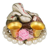 Load image into Gallery viewer, JaipurCrafts Ceramic Cute Lord Ganesha Sitting on Bangle