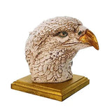गैलरी व्यूवर में इमेज लोड करें, JaipurCrafts Handcrafted Eagle showpiece Garden Statue Outdoor Collectibles Figurines showpiece Statue Items for Living Room Drawing Room Bed Room Hall Outdoor Decor, with Table Clock - 5.50 in