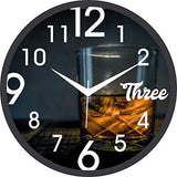 Load image into Gallery viewer, JaipurCrafts Designer Plastic Wall Clock for Home/Living Room/Bedroom/Kitchen- 12 in (with Ajanta Movement)