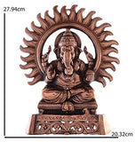 गैलरी व्यूवर में इमेज लोड करें, JaipurCrafts Lord Ganesha in Chakra Showpiece -27.94CM