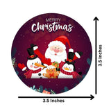 Load image into Gallery viewer, Webelkart® Premium&quot;Merry Christmas&quot; Wood Tea Coasters for Drinks Dining Table Set of 4 | Christmas Gifts Items (3.5 Inches)